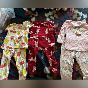 Cute Fruit and Animal Print Pajama Set